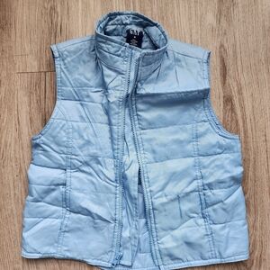 GAP Children's Light Blue Quilted Vest